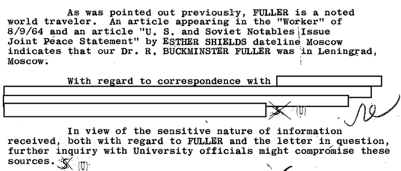 Illustration for article titled We Got Buckminster Fuller's FBI File